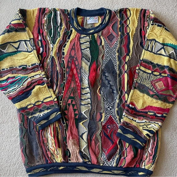 VINTAGE COOGI SWEATER - MULTI COLOR CLASSIC - Picture 1 of 5